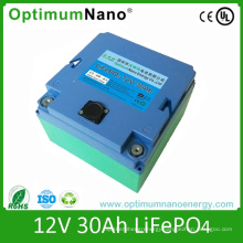 Rechargeable 12V 30ah LiFePO4 Battery Pack for E-Bike